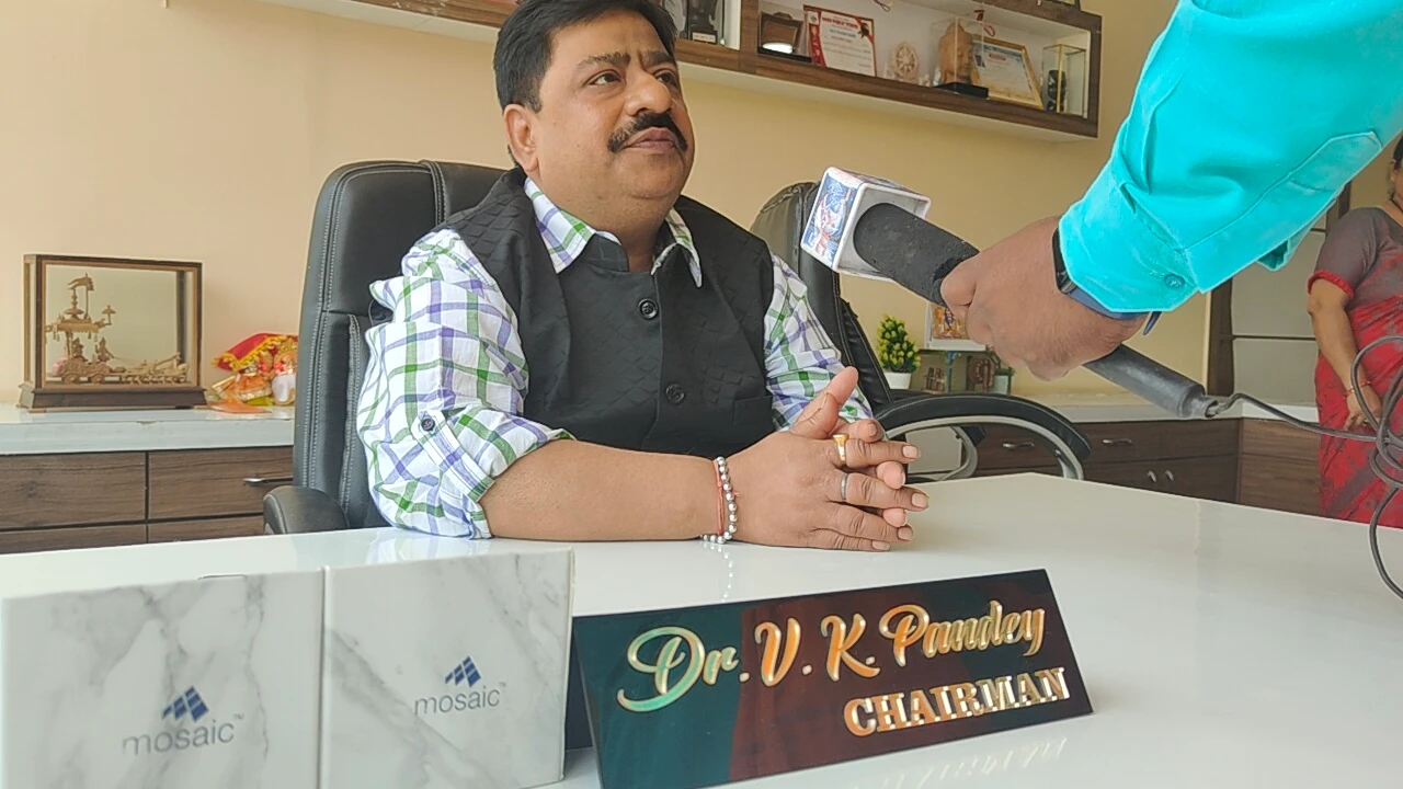 Dr. V.K. Pandey, Chairman, Krishna Institute of Pharmacy